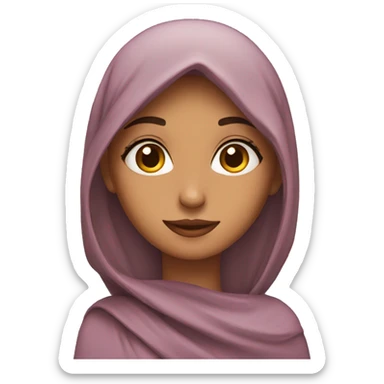 Arabian girl sticker