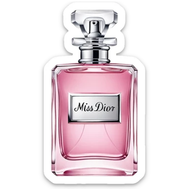 Miss Dior perfume  sticker