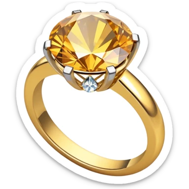 15th birthday ring sticker