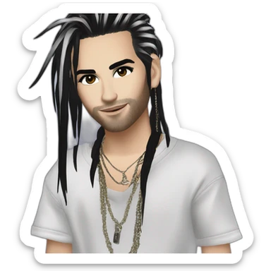 Bill kaulitz 2006 sticker
