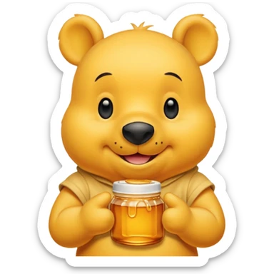 Winnie-the-Pooh sticker
