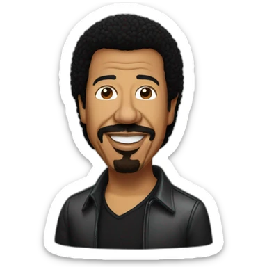 lionel richie sticker