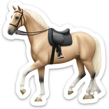 Dressage horse  sticker