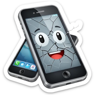 telefóno movil viejo sticker