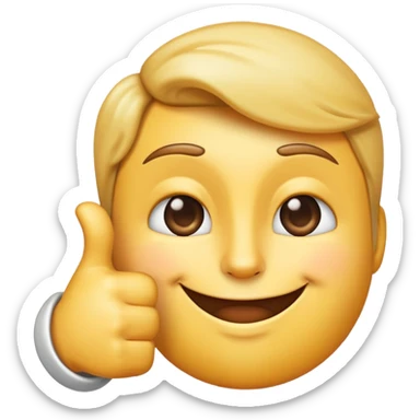 A single emoji that combines a pointing finger and a smirking face - a face with a sly smirk that has one arm extending with a pointing finger sticker