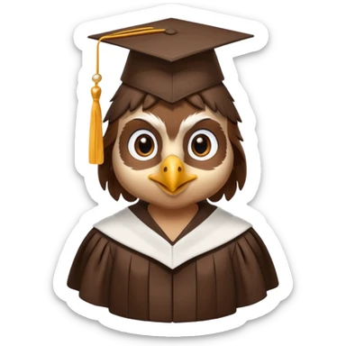 hawk graduate college sticker