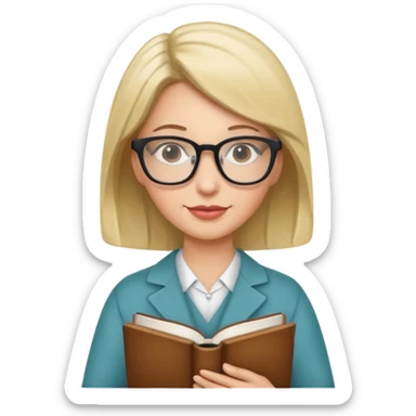 Librarian sticker
