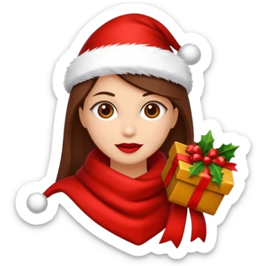 gere uma rena de natal sticker