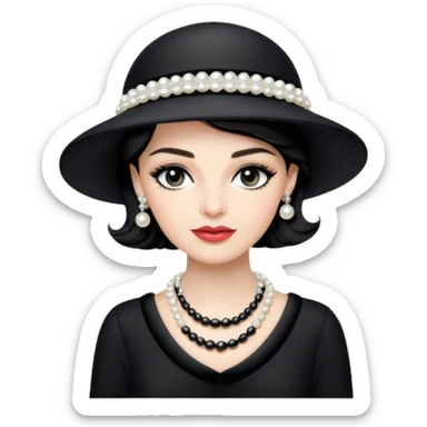 Coco Chanel girl meme sticker