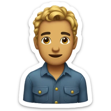 Chico morocho sticker