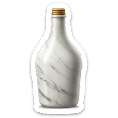 white-marble-bottle sticker