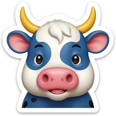Moo deng sticker