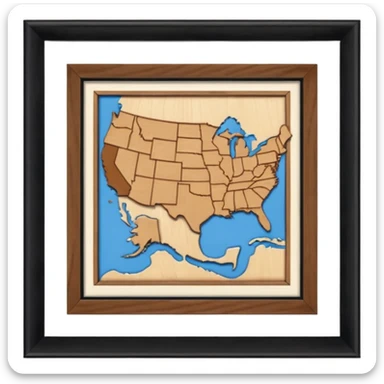 "Forty-two male footsteps moving across a map inside a house." sticker