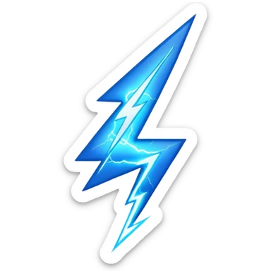 Can u generate a blue verification mark with lightning aura around it? sticker