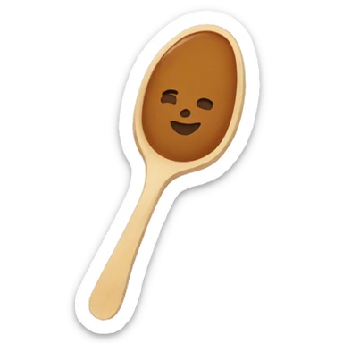 a spoonful of miso paste sticker