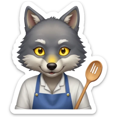  -night-market-vendor-wolf  sticker