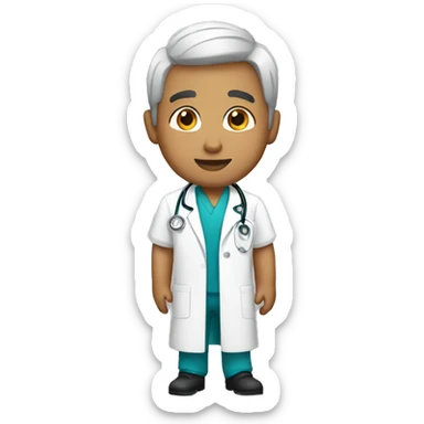 doctor latino sticker