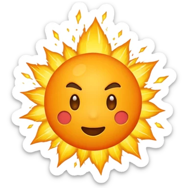 I want to represent this text with an emoji:
Third explosiveness.
Its combinations, posture, and timing make it different from the rest. sticker