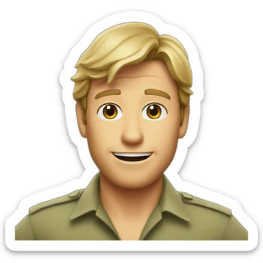 Steve Irwin sticker