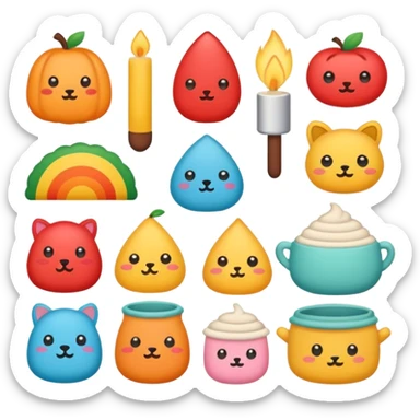 Cute and cozy sticker pack  sticker