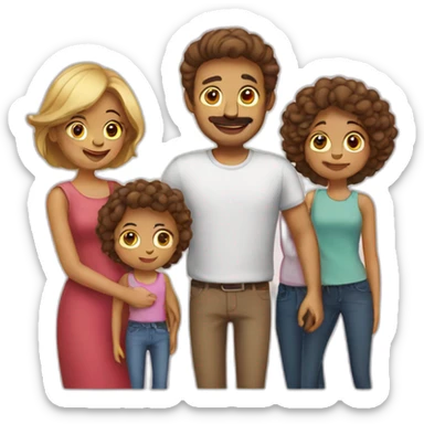 familie sticker