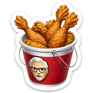 kfc sticker