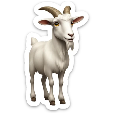 Make a goat sticker
