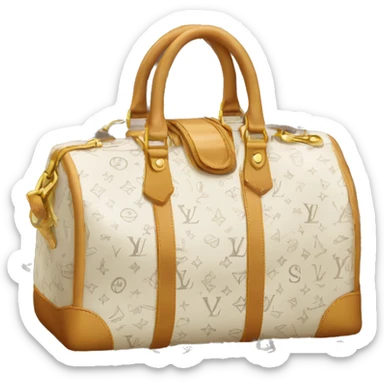 LV bag sticker