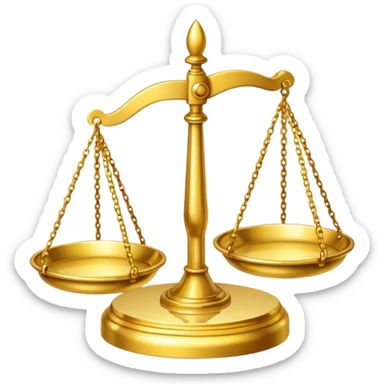 give me a gold scale sticker