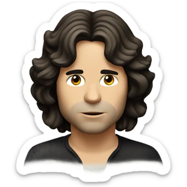 jim morrison sticker