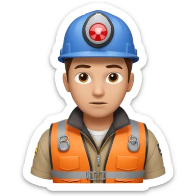 emergency locksmith worker portrait, head and shoulders only, protective gloves, utility vest collar, keyring visible, determined look, 3D cartoon, mobile game icon style, clean background, no text, no watermark

 sticker