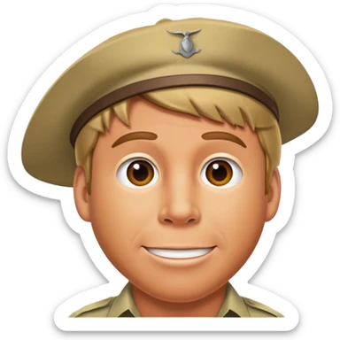 steve irwin sticker