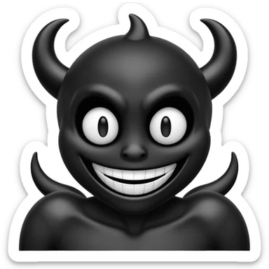 Bendy the ink demon sticker