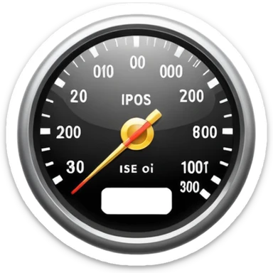 speedometer icon for site navigation sticker