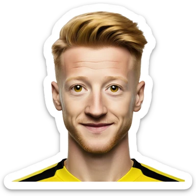 Marco reus Borussia Dortmund in full growth  sticker