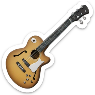 Music sent out to the world sticker