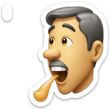 Nose Sniffing Scent sticker