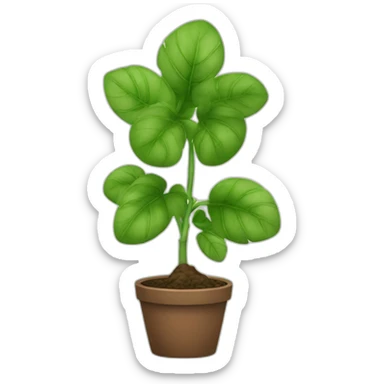 Trev the plant sticker
