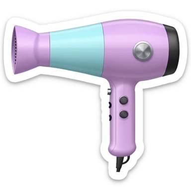 Cute Hair dryer, differentdesigns and pattern sticker