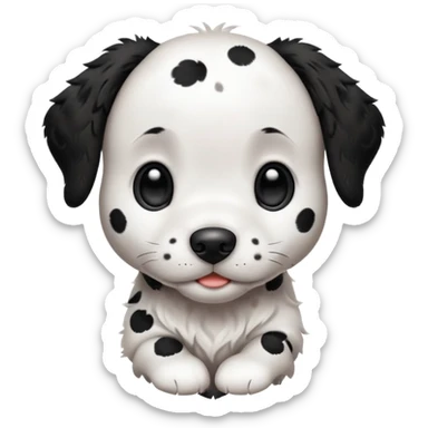 Dalmatian Puppy sticker