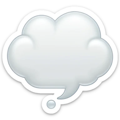 so i want to show a context sentence "what do you think"
 sticker