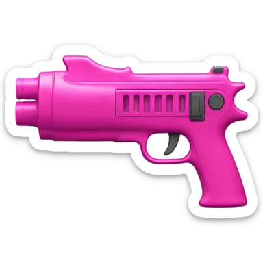pink Water Pistol Emoji sticker