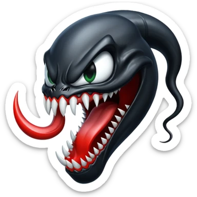 Venom Fang sticker