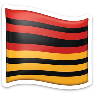 Gib mir die Flagge aus dem Jahr von 1871 bis 1919 (Deutsches Kaiserreich) sticker