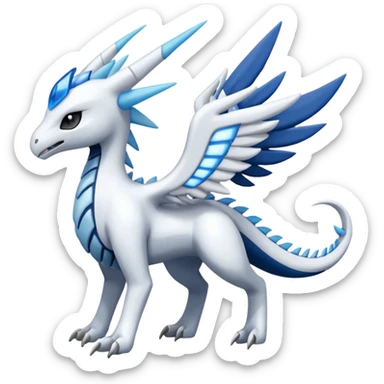 Meloetta-Reshiram-Dialga-Pokémon-Fakémon-fusion-hybrid-creature sticker