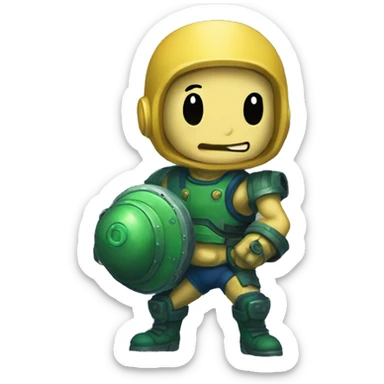 Vault Boy, Amumu sticker