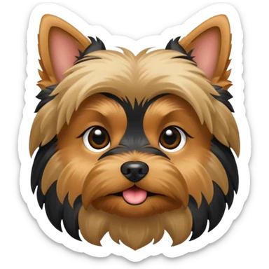 Yorkie  sticker