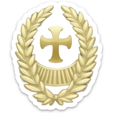 Sergeant rank insignia sticker