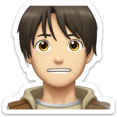 Eren attack Titan  sticker