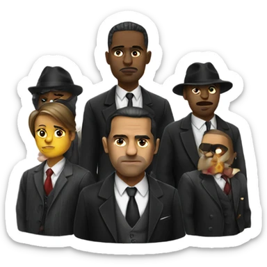 Mafia familie sticker